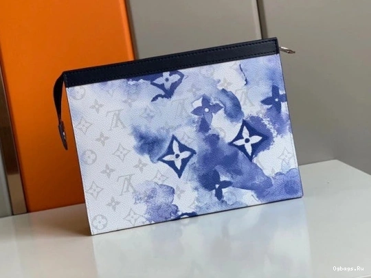 VUITTON VOYAGE LOUIS POCHETTE MM 1217